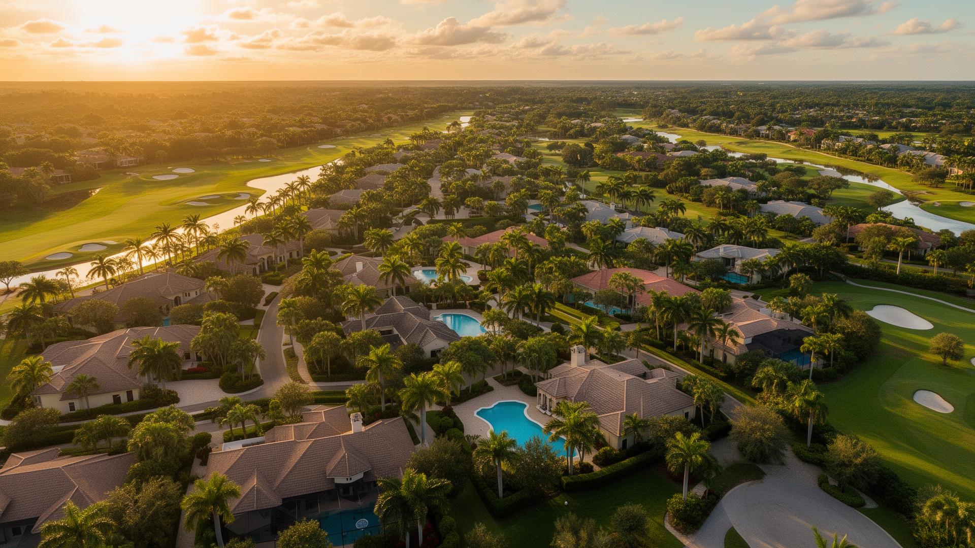 Aerial view of South Lakeland
