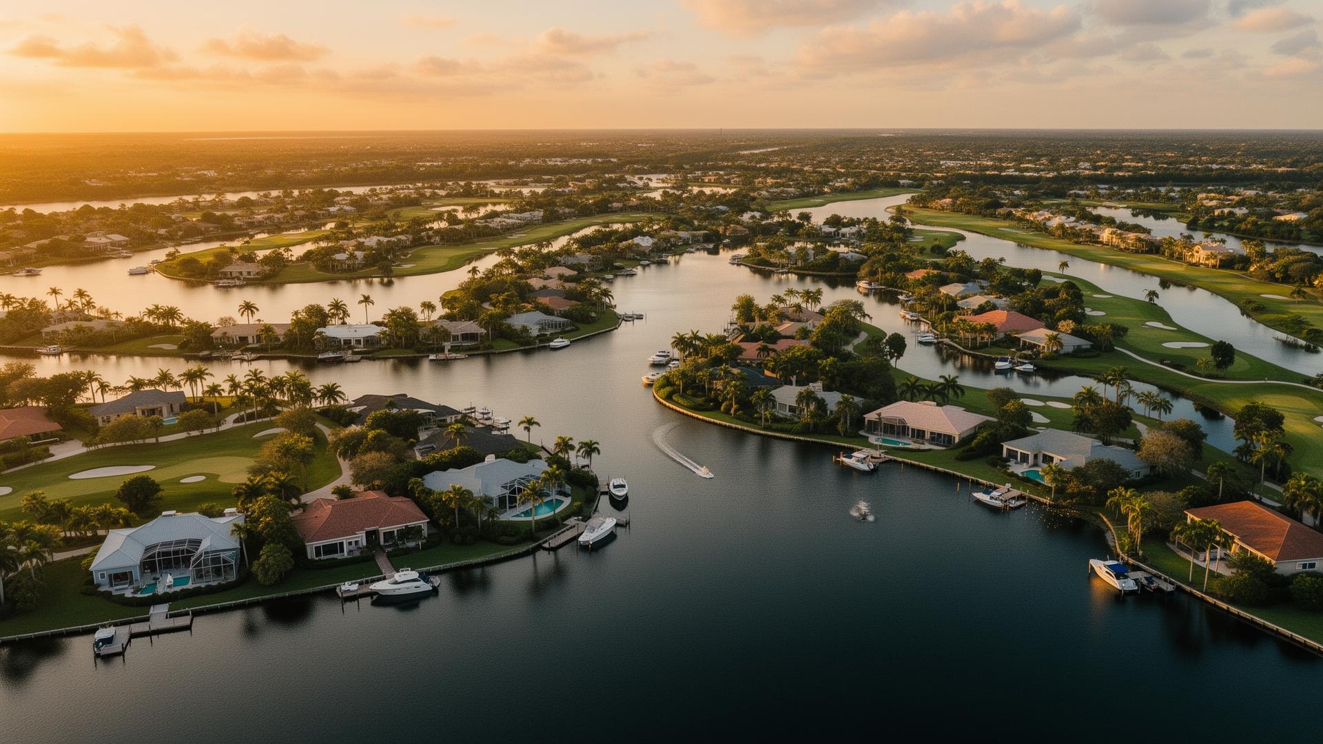 Aerial view of Winter Haven